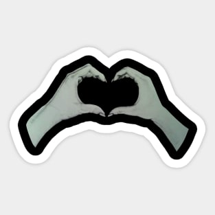 Love Hands Sticker